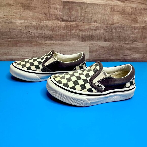 Classic Checkerboard Slip on Vans - Picture 2 of 10